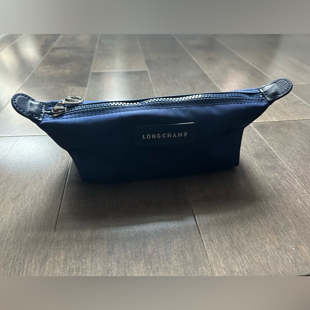 Longchamp Le Pliage Blue Cosmetic Bag